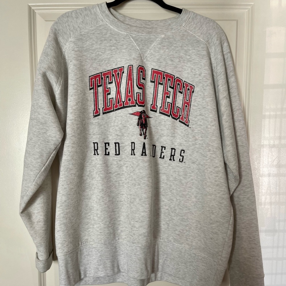 Texas Tech Crew Neck Sweater